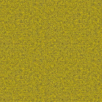 Yellow-green woven fabric texture sample, dense granular weave, matte finish, identified as Lapalma Tonica2 411 Kvadrat fabric.